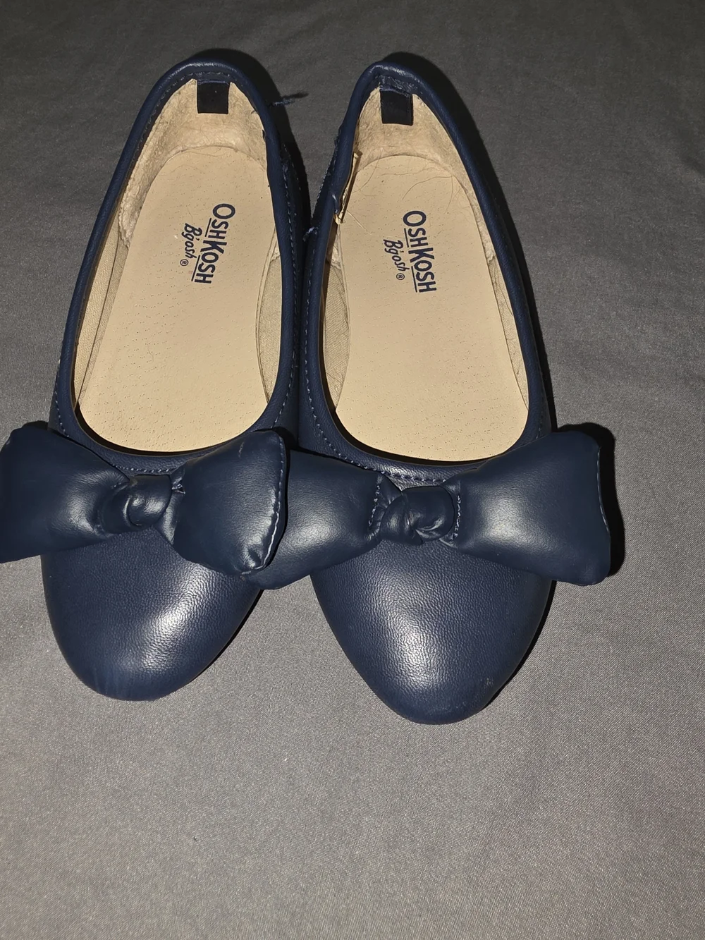 OshKosh Navy Bow Ballet Flats